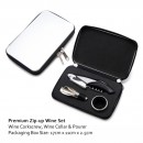 Premium Zip-up Wine Set